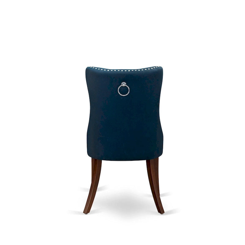 Ensemble de table de cuisine East West Furniture comprenant une table à manger rectangulaire et des chaises Parson, en acajou (nombre de pièces au choix)