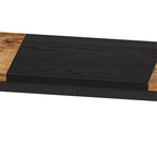 Table de cuisine/salle à manger, table de bar, ensemble table et chaises longues avec 3 tabourets