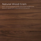 Ensemble de table à manger rectangulaire 5 pièces Beau I en noyer, style milieu du siècle, de Furniture of America