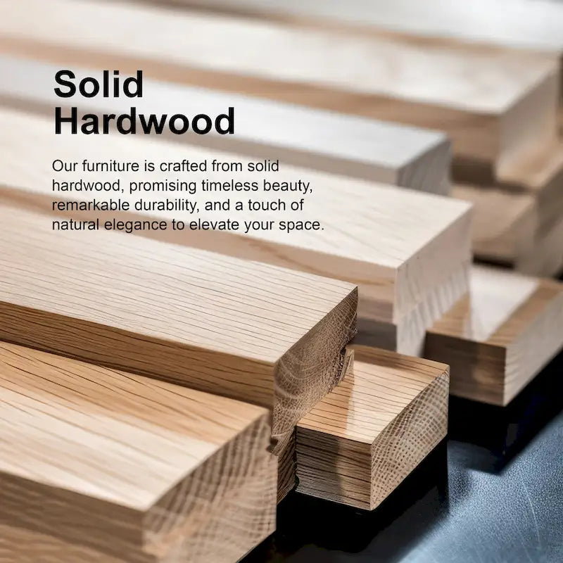 Ensemble de table à manger rectangulaire 5 pièces Beau I en noyer, style milieu du siècle, de Furniture of America