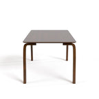 Ensemble de table à manger rectangulaire 5 pièces Beau I en noyer, style milieu du siècle, de Furniture of America