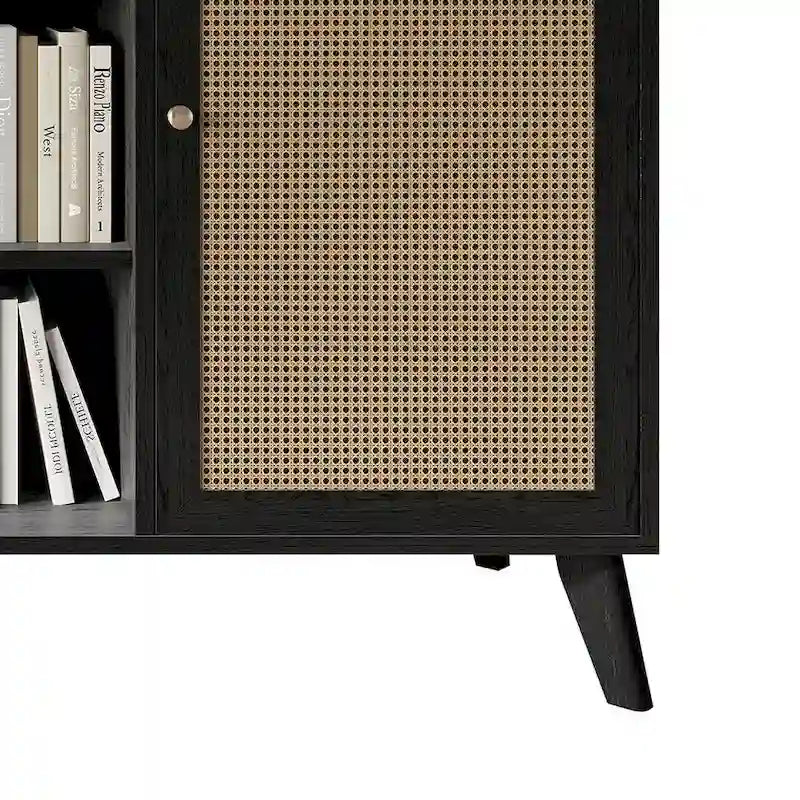 Buffet noir CraftPorch style moderne du milieu du siècle