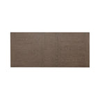 Ensemble de table rectangulaire 6 pièces style ferme américaine, couleur taupe poussiéreux