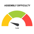 Table de salle à manger rectangulaire extensible de 83 pouces, en bois de manguier fabriqué à la main avec des pieds en fer noir