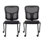 Eurotech Seating Flip Chair Flip Folding Chairs, Set of 2