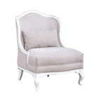 Fauteuil d'appoint rembourré blanc antique Magnolia Manor