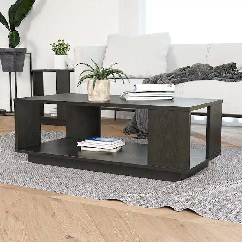 Ameriwood Home Novaris Contemporary Rectangle Coffee Table