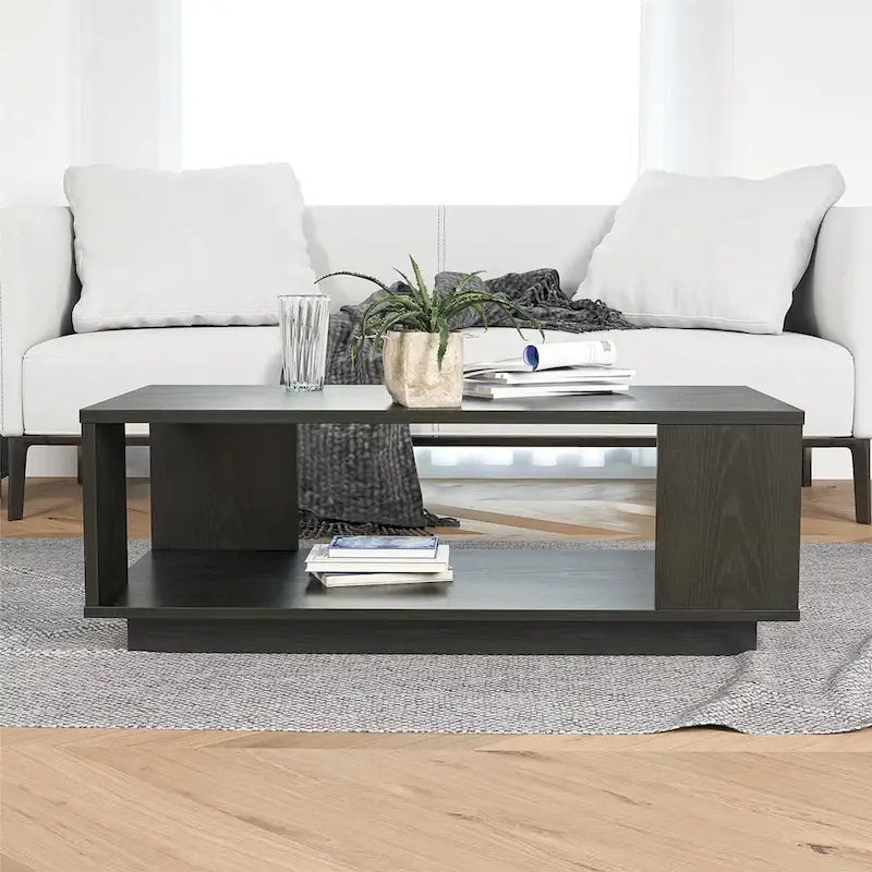Table basse rectangulaire contemporaine Ameriwood Home Novaris