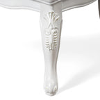 Chaises de salle à manger traditionnelles Eugene en bois massif avec garniture cloutée et pieds cabriolet (ensemble de 2) de Furniture of America