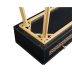 Console d'entrée en bois à 2 tiroirs de 41,9 cm