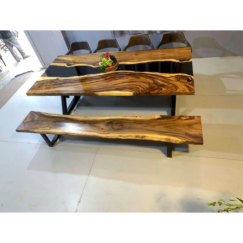 Table à manger en époxy Kanab Creek 90