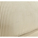 Canapé-lit Roomfitters grand format avec rangement, canapé 3 places moderne, canapé à dossier rembourré pour petits espaces