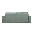 Canapé-lit Roomfitters grand format avec rangement, canapé 3 places moderne, canapé à dossier rembourré pour petits espaces