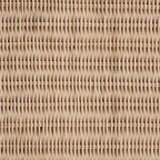 Commode à 6 tiroirs Lanica Japandi en rotin tressé blanchi au soleil