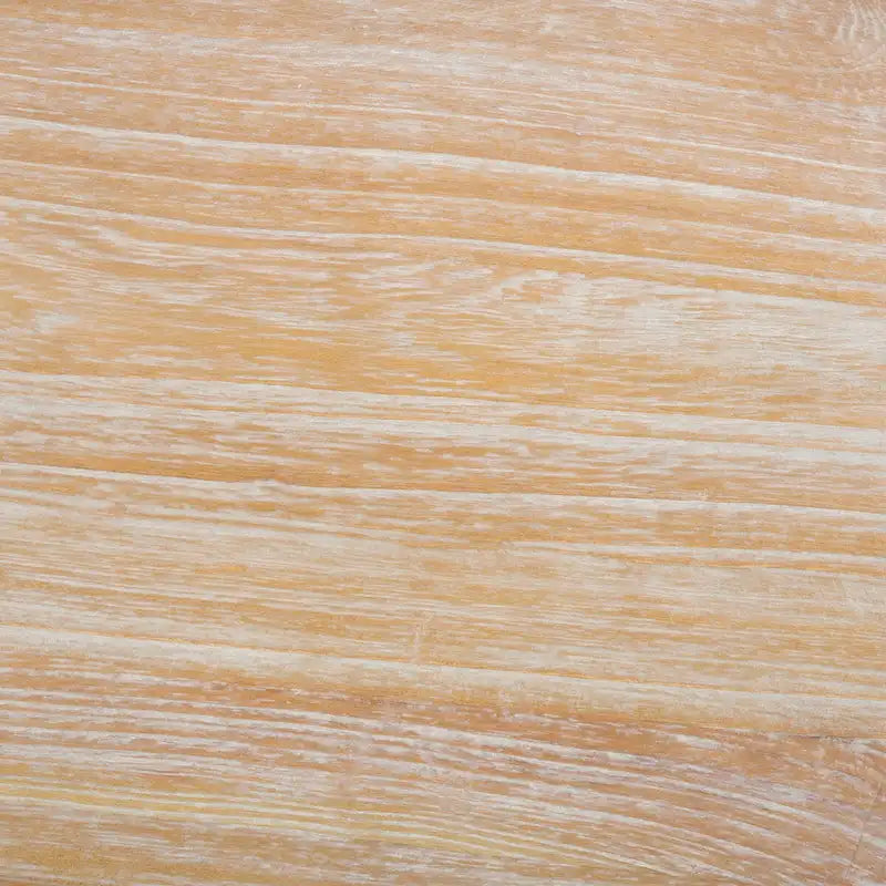 Table de salle à manger SAFAVIEH Lozka, plateau en bois gris/blanc délavé - 39,4 x 35,4 x 29,9 pouces (L x P x H)