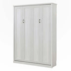 Lit escamotable mural pleine grandeur, gain de place, idéal