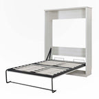 Lit escamotable mural pleine grandeur, gain de place, idéal